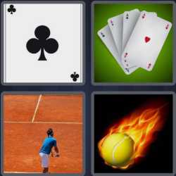 4 Pics 1 Word 3 Letters Ace