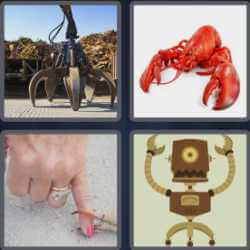 4 Pics 1 Word 4 Letters Claw