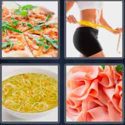 4 Pics 1 Word 4 Letters Thin