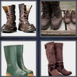 4 Pics 1 Word 5 Letters Boots