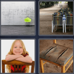 4 Pics 1 Word 5 Letters Chair