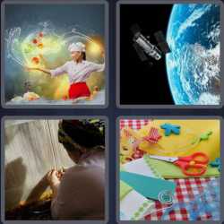 4 Pics 1 Word 5 Letters Craft