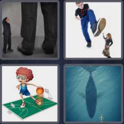 4 Pics 1 Word 5 Letters Giant