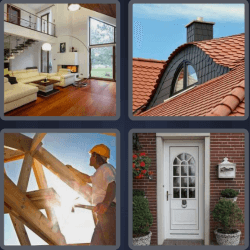 4 Pics 1 Word 5 Letters House