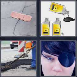 4 Pics 1 Word 5 Letters Patch