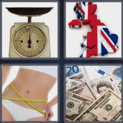 4 Pics 1 Word 5 Letters Pound
