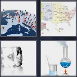 4 Pics 1 Word 5 Letters State