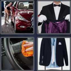 4 Pics 1 Word 5 Letters Valet
