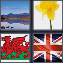 4 Pics 1 Word 5 Letters Wales