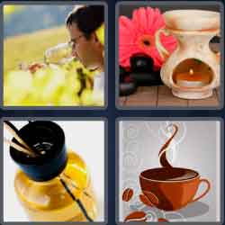 4 Pics 1 Word 5 Letters Aroma