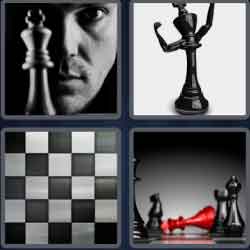 4 Pics 1 Word 5 Letters Chess