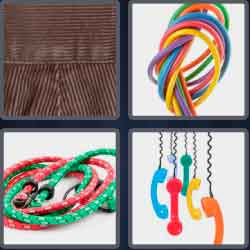 4 Pics 1 Word 5 Letters Cords