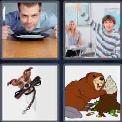 4 Pics 1 Word 5 Letters Eager