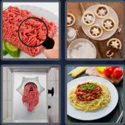 4 Pics 1 Word 5 Letters Mince