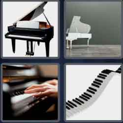 4 Pics 1 Word 5 Letters Piano