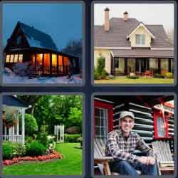 4 Pics 1 Word 5 Letters Porch