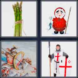 4 Pics 1 Word 5 Letters Spear
