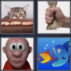 4 Pics 1 Word 6 Letters Greedy