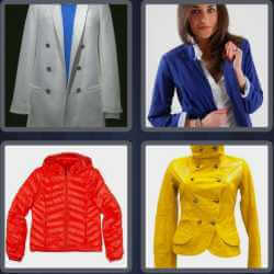 4 Pics 1 Word 6 Letters Jacket