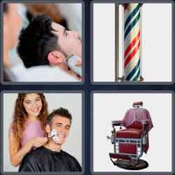 4 Pics 1 Word 6 Letters Barber