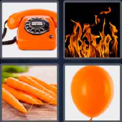 4 Pics 1 Word 6 Letters Level 3751 Orange