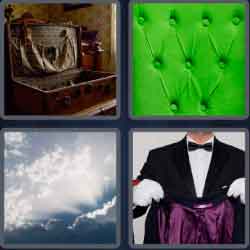 4 Pics 1 Word 6 Letters Lining