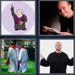 4 Pics 1 Word 6 Letters Pastor