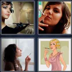 4 Pics 1 Word 6 Letters Smoker