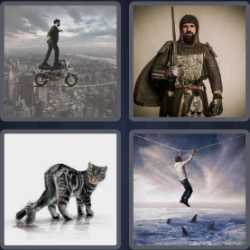 4 Pics 1 Word 7 Letters Courage