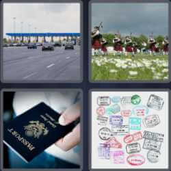 4 Pics 1 Word 7 Letters Customs