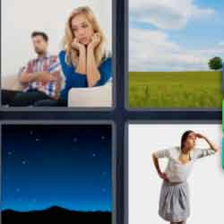 4 Pics 1 Word 7 Letters Distant