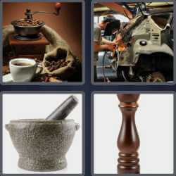 4 Pics 1 Word 7 Letters Grinder