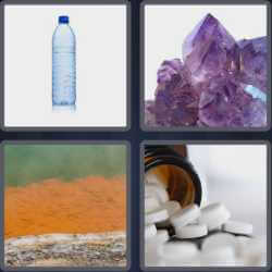 4 Pics 1 Word 7 Letters Mineral