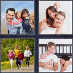 4 Pics 1 Word 7 Letters Parents