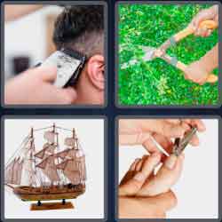 4 Pics 1 Word 7 Letters Clipper