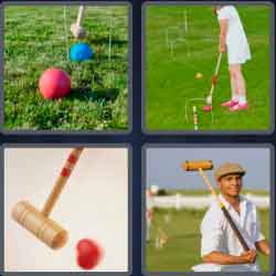 4 Pics 1 Word 7 Letters Croquet