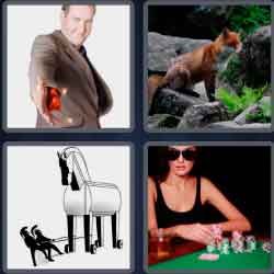 4 Pics 1 Word 7 Letters Cunning
