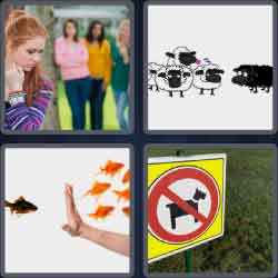 4 Pics 1 Word 7 Letters Exclude