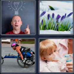 4 Pics 1 Word 7 Letters Inspire