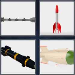 4 Pics 1 Word 7 Letters Level 3738 Missile