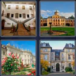 4 Pics 1 Word 7 Letters Mansion