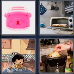 4 Pics 1 Word 7 Letters Toaster