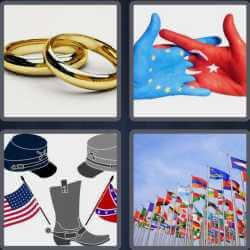 4 Pics 1 Word 8 Letters Alliance
