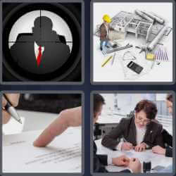 4 Pics 1 Word 8 Letters Contract