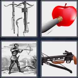 4 Pics 1 Word 8 Letters Crossbow
