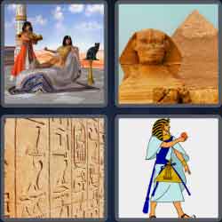 4 Pics 1 Word 8 Letters Egyptian