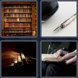 4 Pics 1 Word 8 Letters Literary