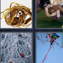 4 Pics 1 Word 9 Letters Entangled
