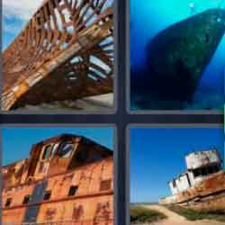 4 Pics 1 Word 9 Letters Shipwreck