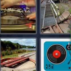 4 Pics 1 Word 9 Letters Turntable